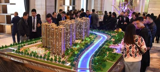 山西三建太原和平里项目营销中心盛装揭幕，开启房地产开发新篇章